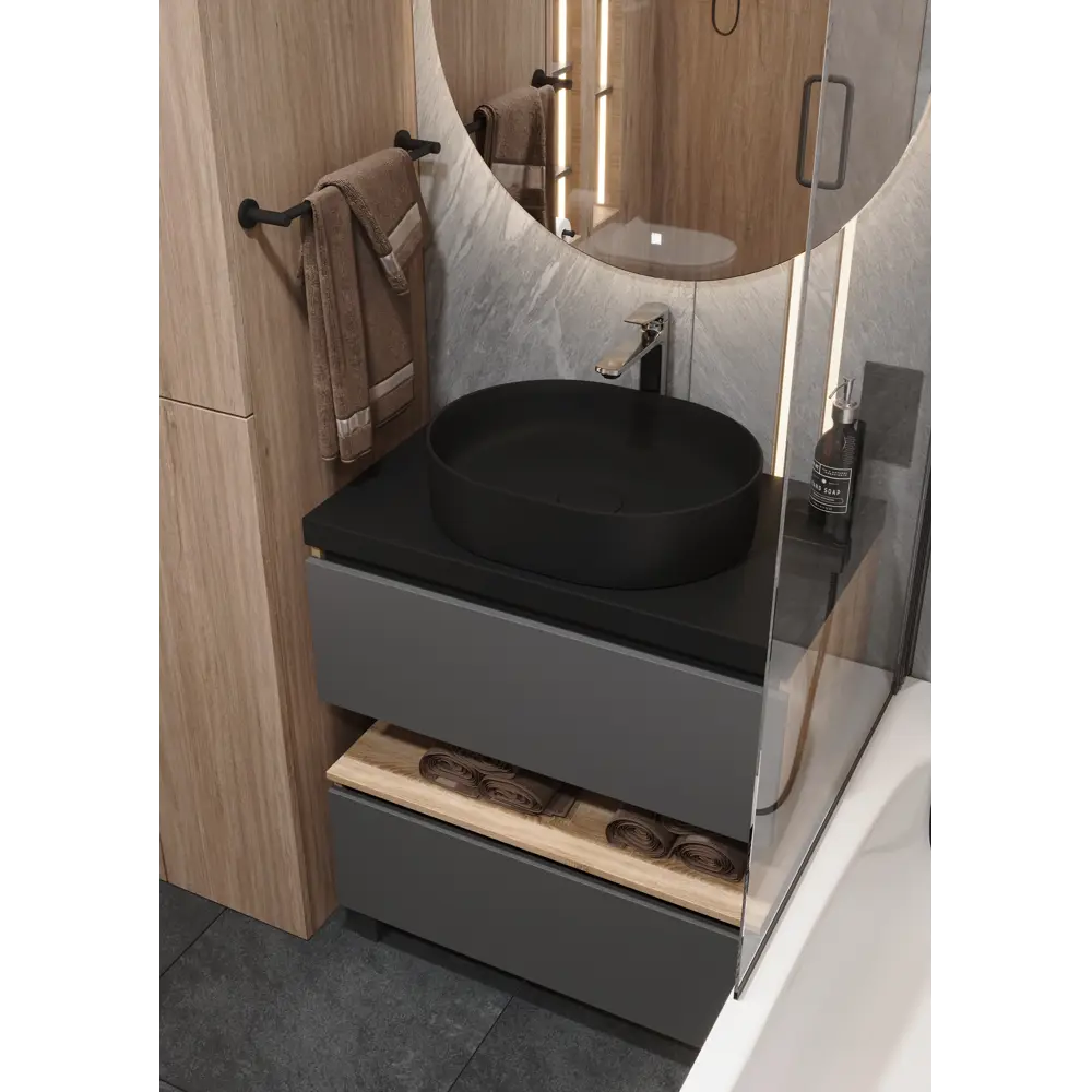Столешница Santreyd Scandi SC-80 MC для ванной из искусственного камня 82909491 STLM-0037822 - Вид №3