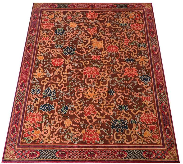Tapis Rouge Прямоугольный коврик ручной работы Chinoiserie Tr1521 - Вид №4
