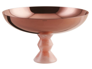 Большая центральная часть из нержавеющей стали с основанием из смолы