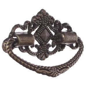 Мебельная ручка-скоба декоративная 057 30х50 см бронза 2 шт.