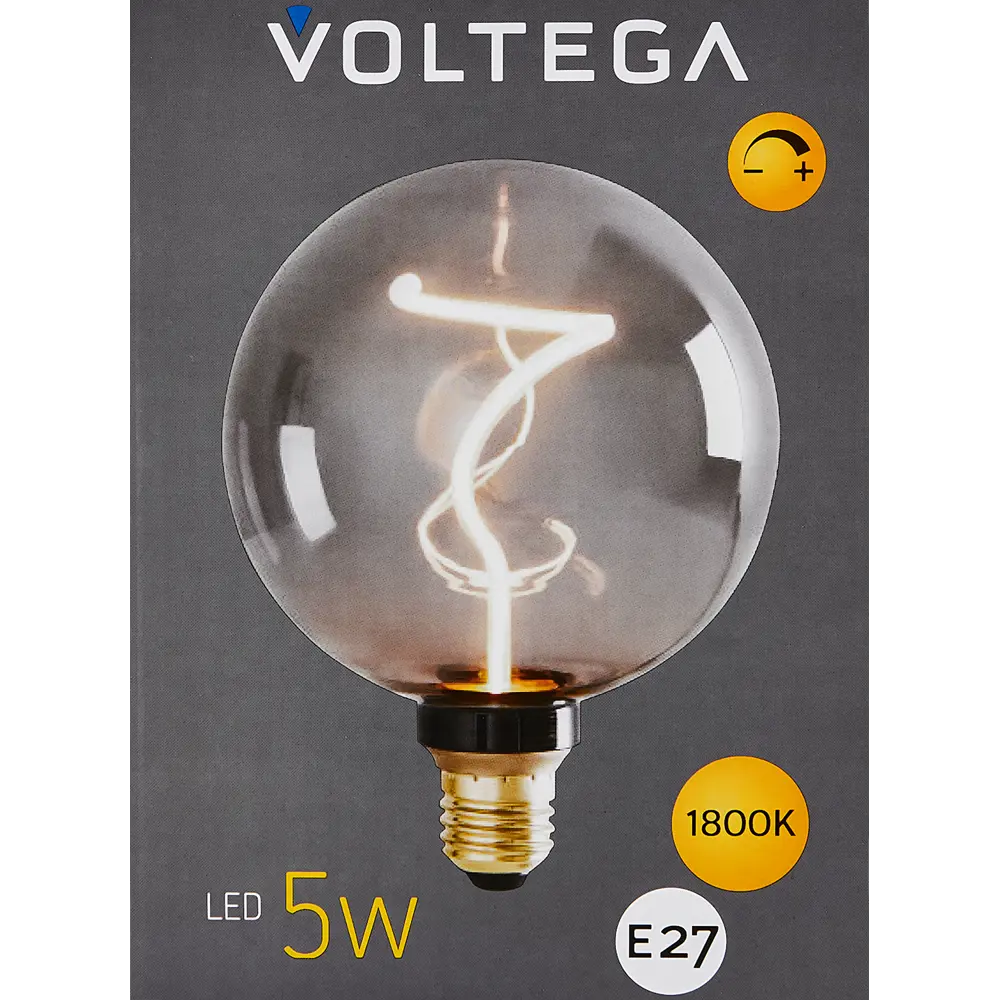 Voltega 8537 - филаментная лампа-шар с теплым светом 89376376 STLM-1419434 - Вид №3