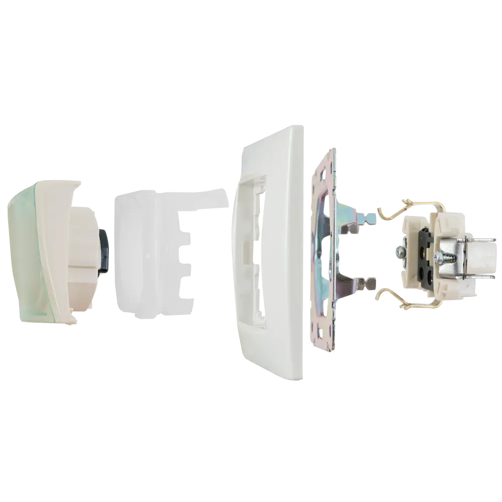 Розетка с заземлением IP44 Legrand Valena со шторками с защитной крышкой 16А 250В винтовые зажимы цвет слоновая кость 82307208 STLM-2034792 - Вид №6