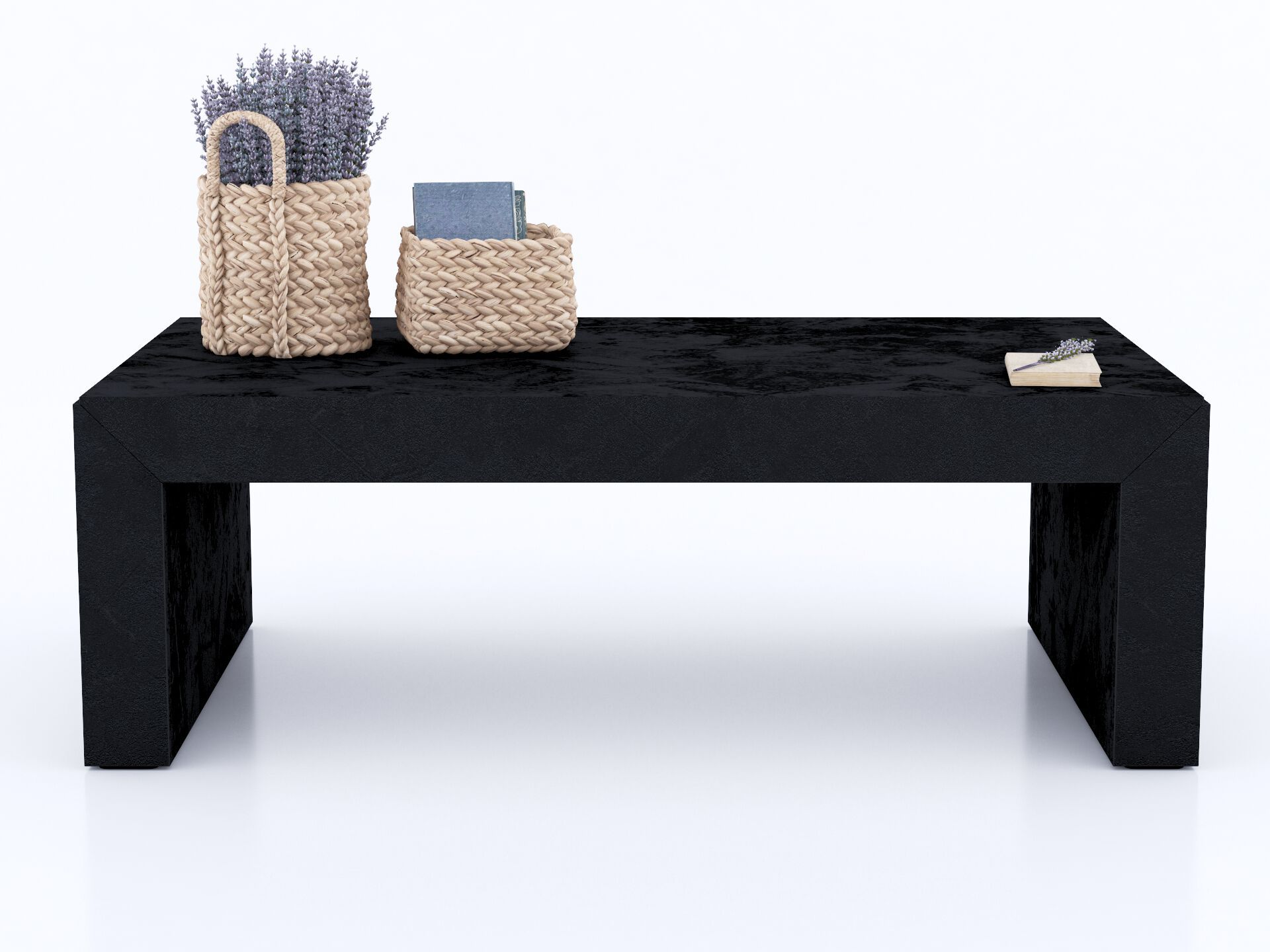 Низкий прямоугольный журнальный столик из меламиновой ткани Mobili Fiver Angelica ARCH-00066722 - Вид №3