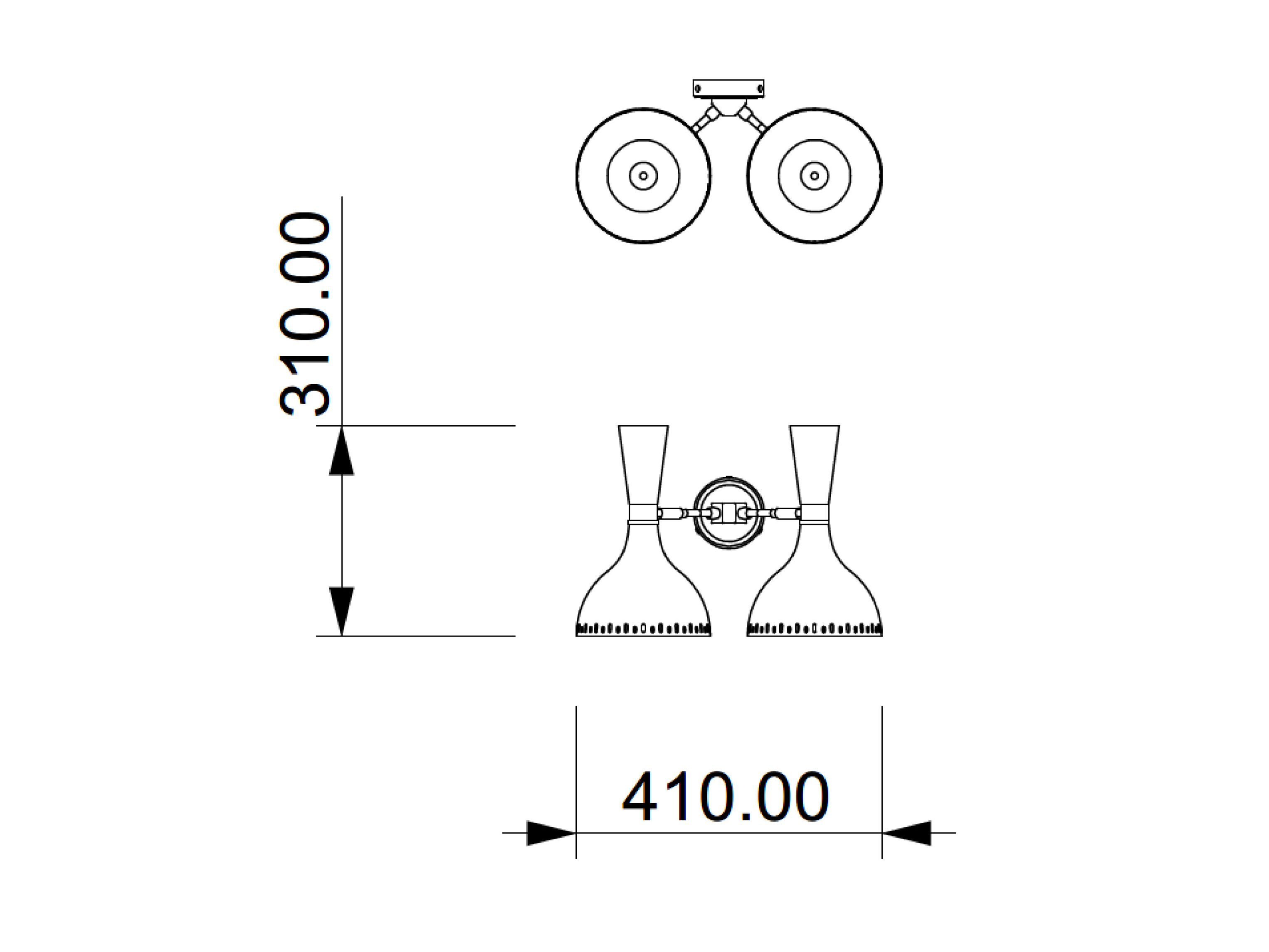 Металлический светодиодный настенный светильник Lampex Italiana Bell ARCH-00137151 - Вид №2