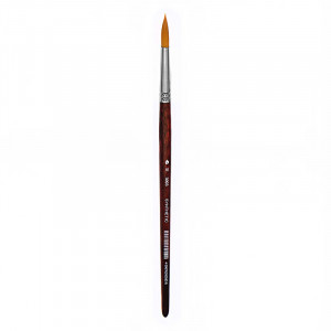 3003110 Кисть синтетика круглая короткая ручка №10 ХМ