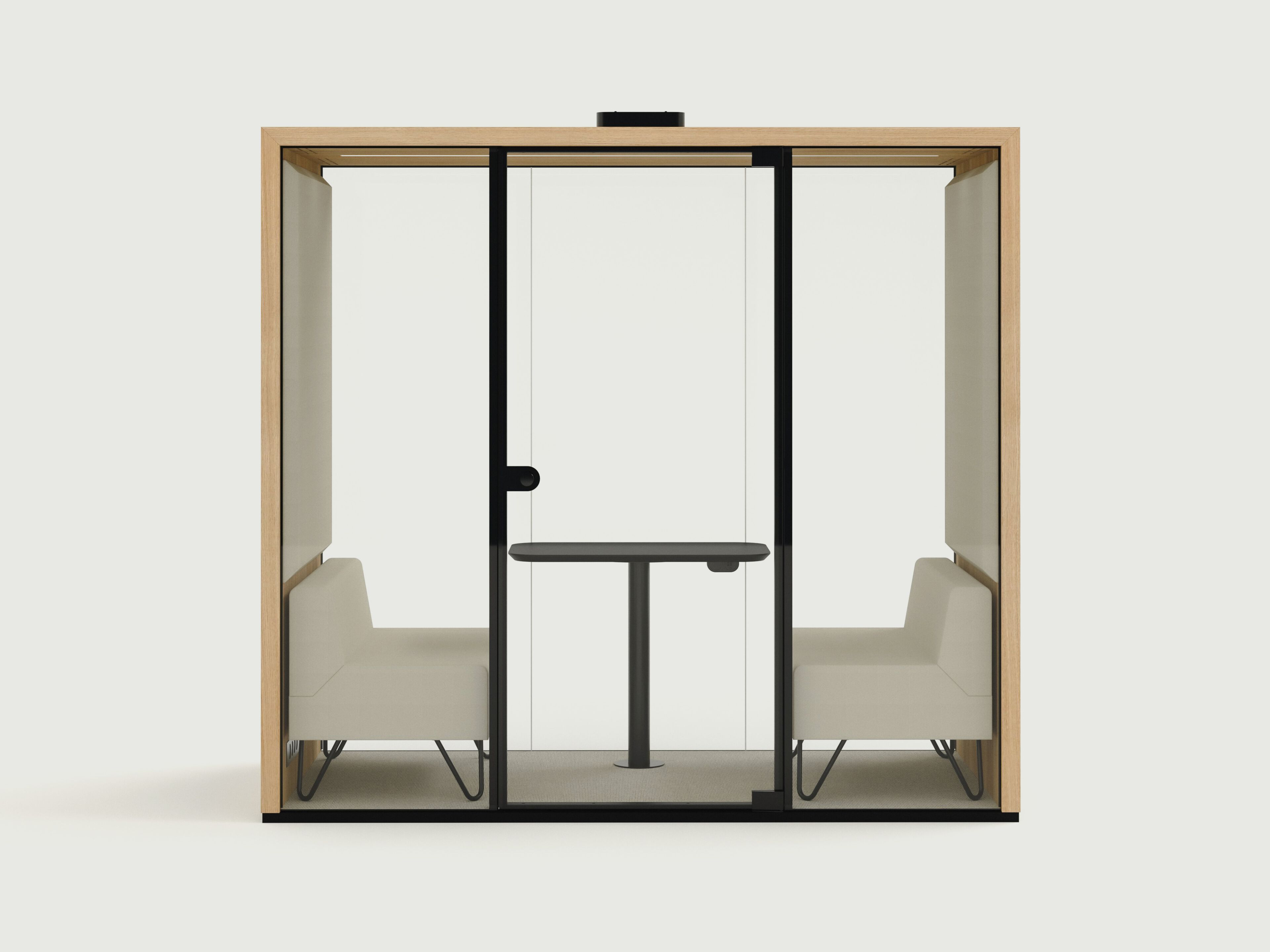 Многосторонняя акустическая офисная кабина со встроенным освещением Taiga Concept Lohko Box ARCH-00085713