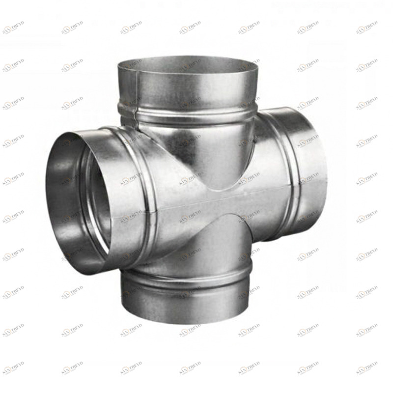 Крестовина круглая (оц. сталь) d200/200/200/200 Santreyd 00-0243-021