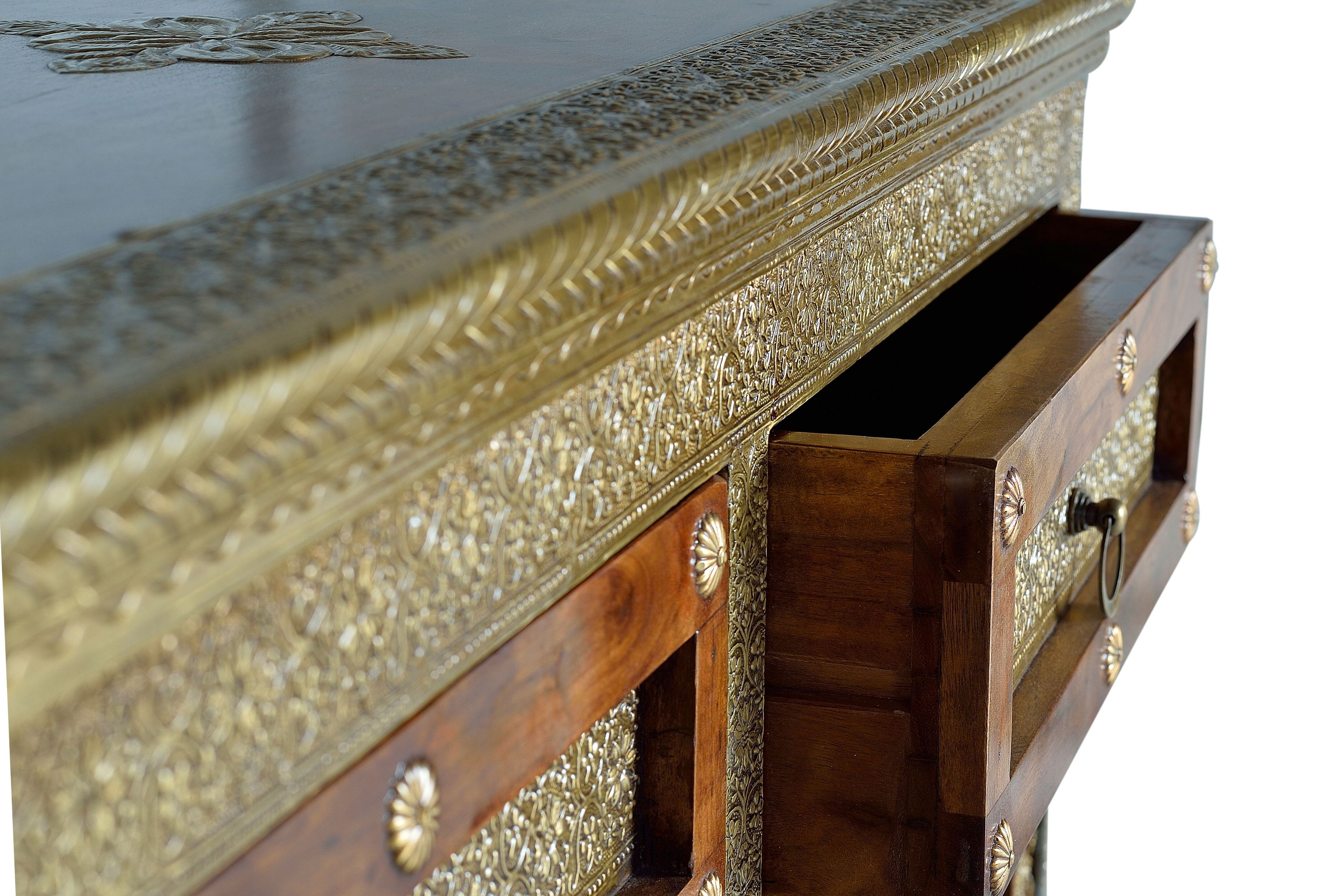 Шкаф из акации с распашными дверцами и ящиками Giner y Colomer Benìn ARCH-00102126 - Вид №3