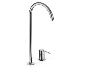 Однорычажный смеситель для кухни с 2 отверстиями