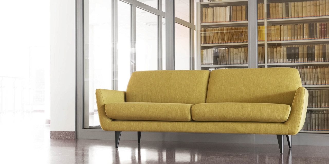 Диван Rucola двухместный прямой серо-голубой SITS RUCOLA 192326 Серый  - Вид №5