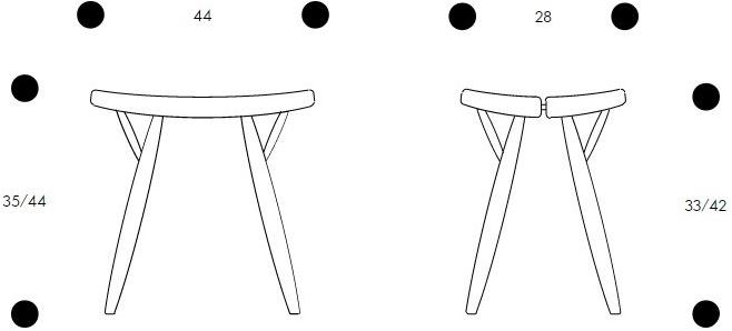 Artek Табурет из дерева Pirkka sun-id-1381946 - Вид №2