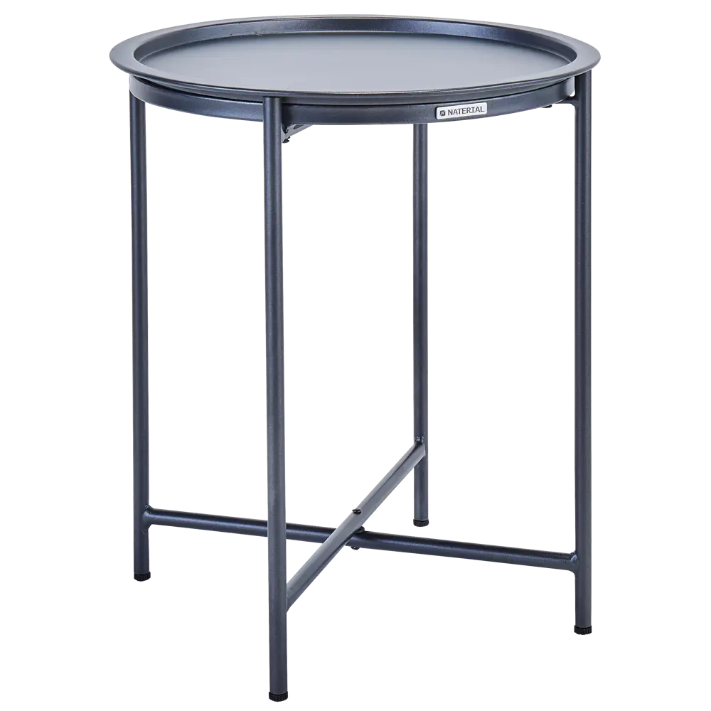 Стол садовый круглый NATERIAL Mobis - компактный переносной для террасы и дачи 83813044 STLM-0044647 - Вид №1