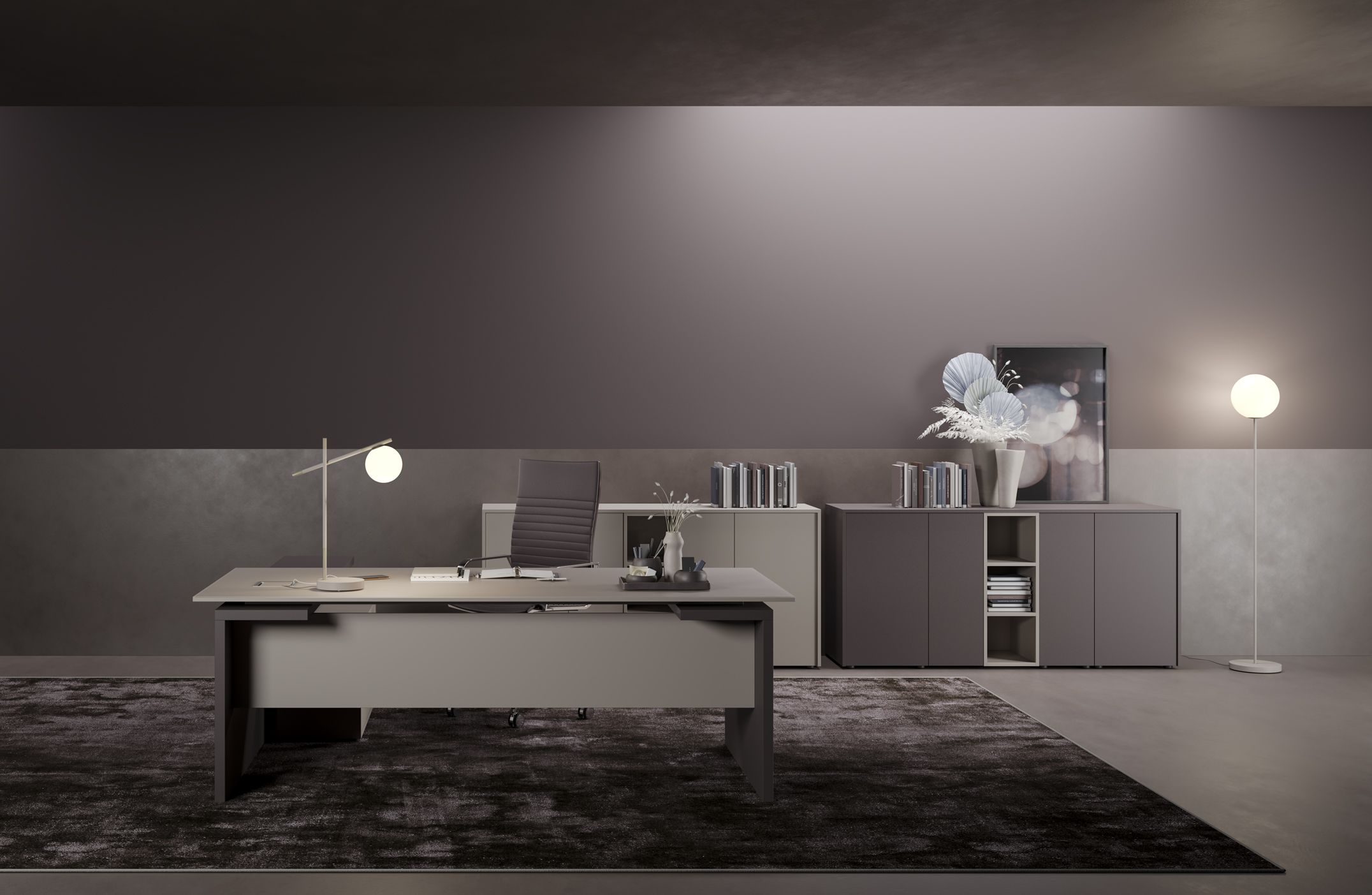 Исполнительный стол PROF тонкий ARCH-00139828 - Вид №1