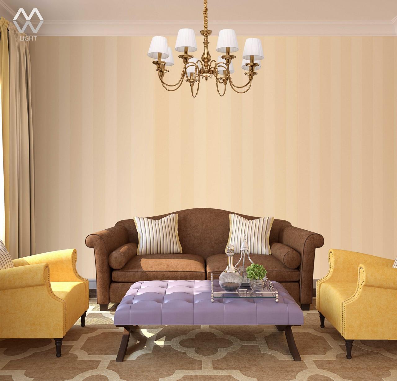 Подвесная люстра MW-Light Глория 2 328010408 белая MW-LIGHT ДИЗАЙНЕРСКИЕ, ГЛОРИЯ 186194 Белый  - Вид №1