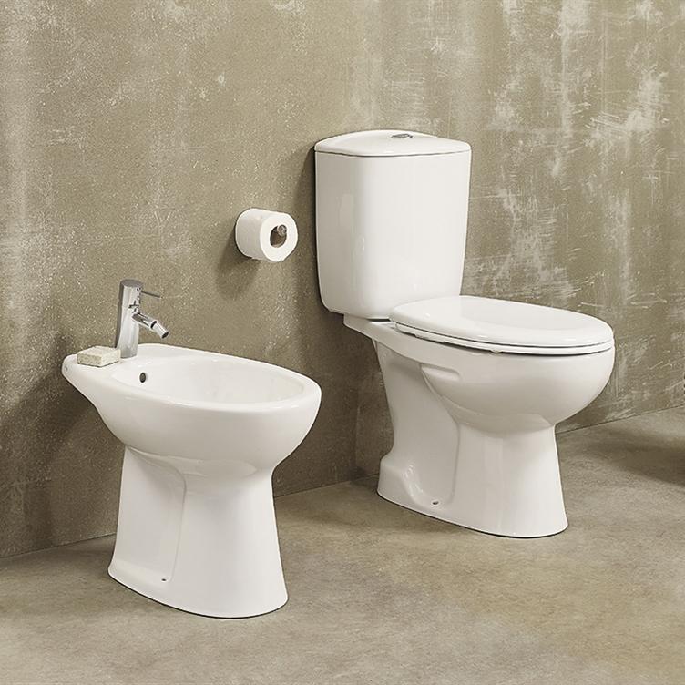 Набор Sanitana компакт MUNIQUE: чаша + сливной бачок + крышка slim S10073323400000;S10073766600000;S80007262500000 - Вид №4