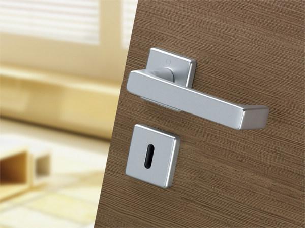 HOPPE Стальная ручка на розетке с накладкой Detroit sun-id-1435337 - Вид №1