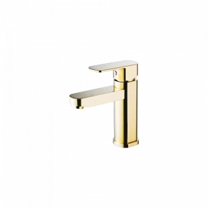 GZ 06011E Смеситель для раковины однорычажный Ganzer Золото