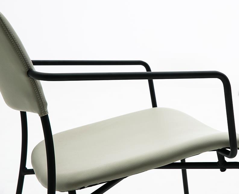 Grado Design Кожаное кресло с подлокотниками Stilo Stl-ch-03 - Вид №2