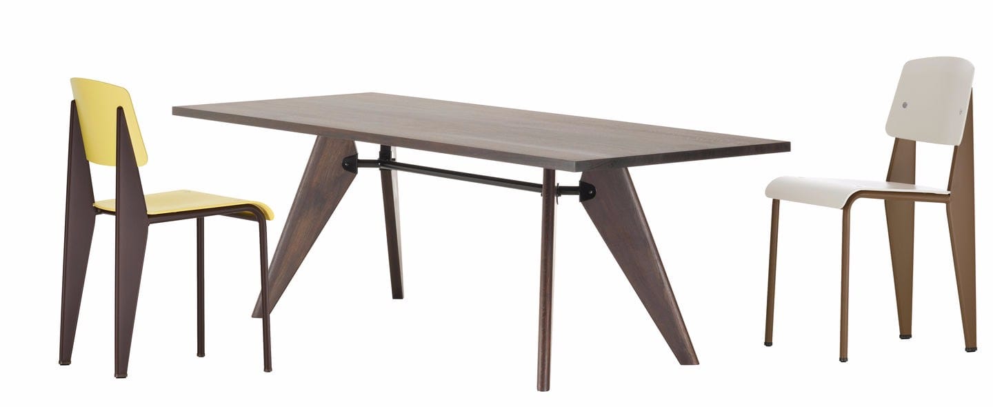 Прямоугольный стол из массива дерева VITRA TABLE S.A.M. BOIS ARCH-00131065 - Вид №1