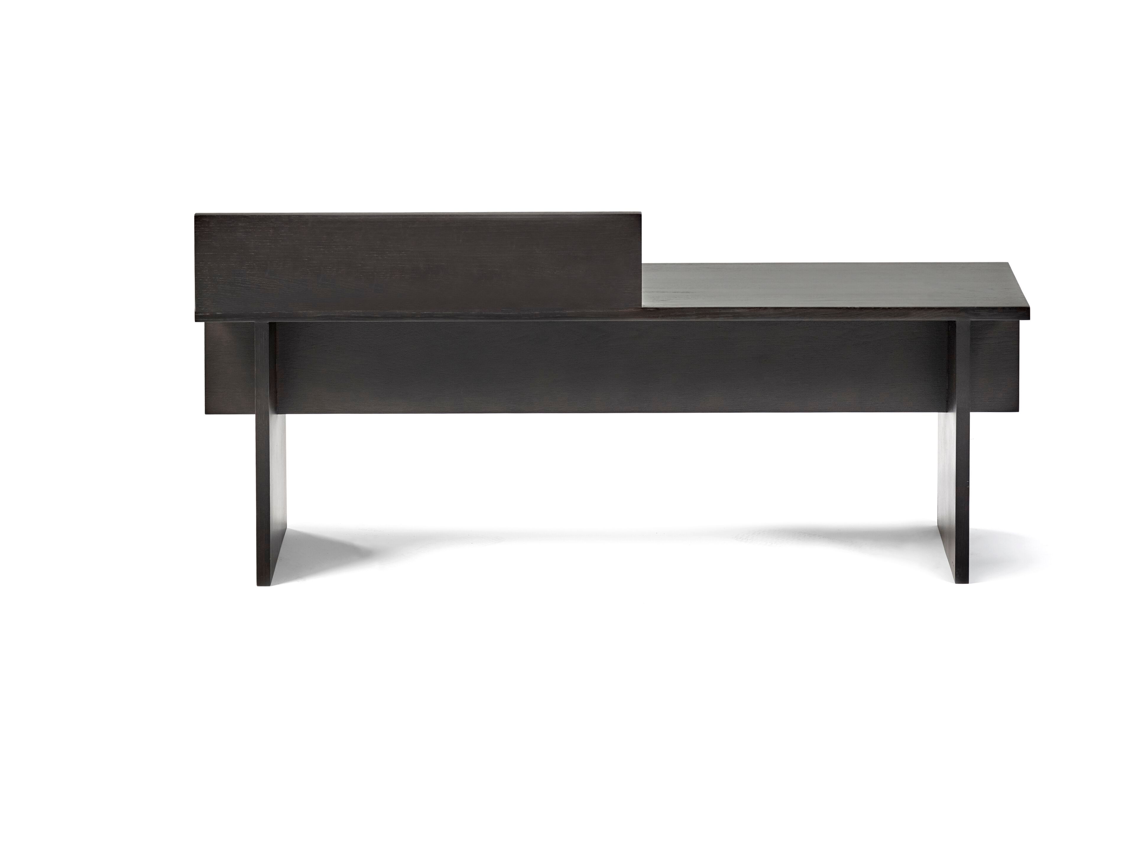 Дубовая скамья со спинкой Serax Marie Furniture ARCH-00127062 - Вид №3