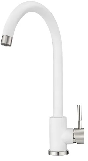 ST-4031, БЕЛЫЙ СМЕСИТЕЛЬ КУХОННЫЙ