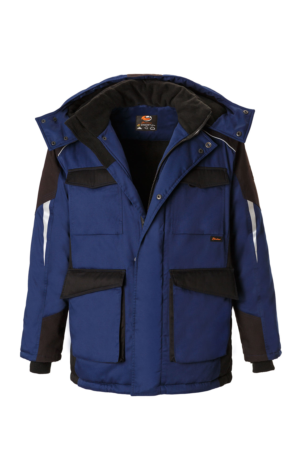 5037909 Костюм утепленный темно-синий черный STATUS  Зимняя спецодежда  размер 52-54/182-188  - Вид №3