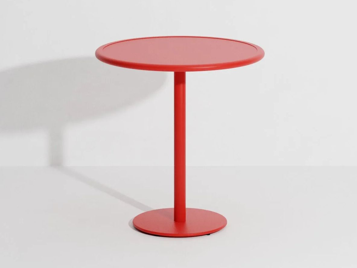 Алюминиевый круглый садовый стол с порошковым покрытием Petite Friture выходные ARCH-00051796 - Вид №12