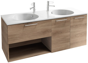 EB2556-R5-E10 Тумба для столешницы, 1 ящик/1 ниша/2 двери JACOB DELAFON ODÉON RIVE GAUCHE