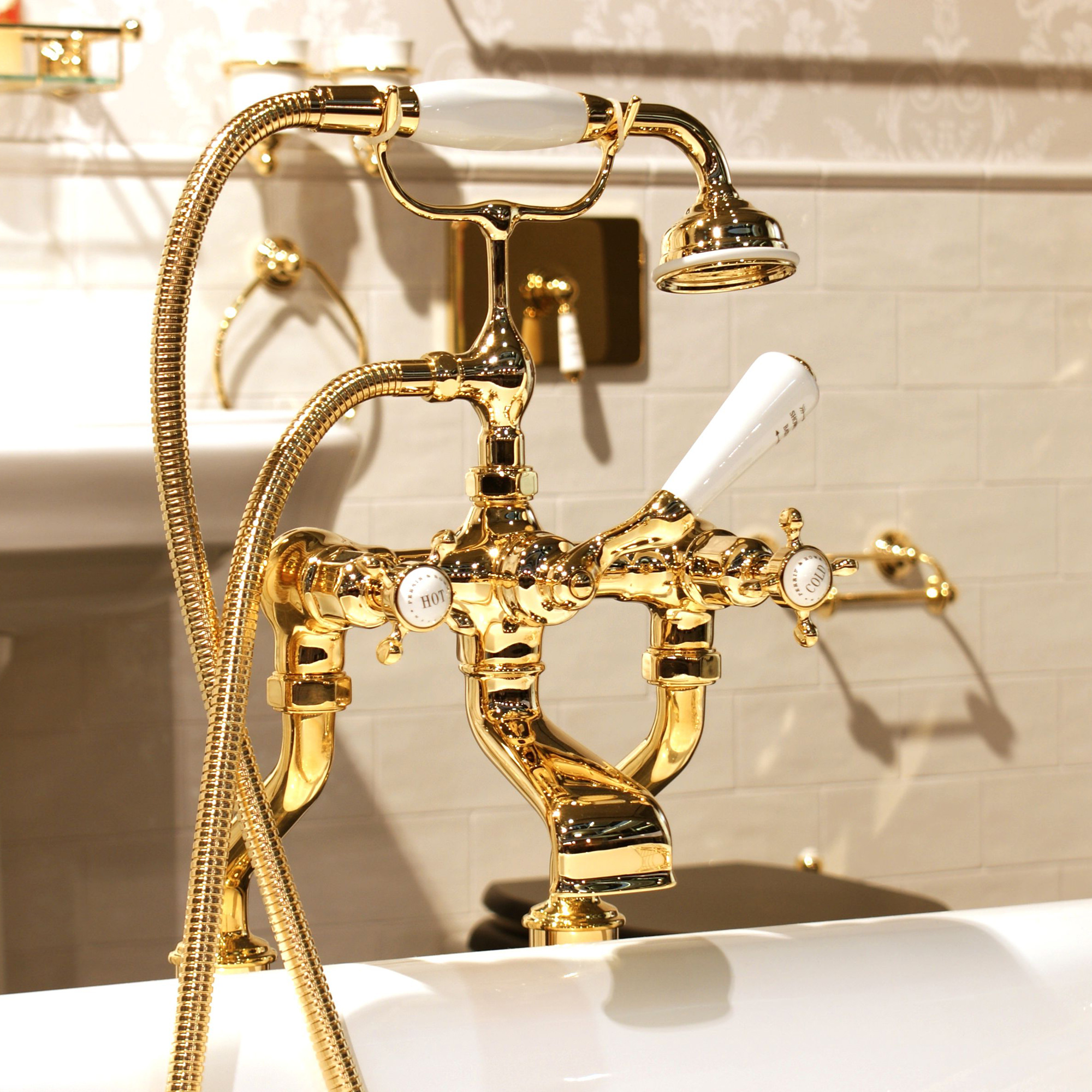 Traditional bathrooms ЛОНДОН смеситель для ванны и душа Tb330.614.bn LONDON - Вид №1