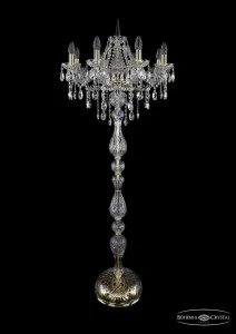 Торшер Bohemia Ivele 1415T1/8/200-160/G BOHEMIA IVELE ПОД СТАРИНУ, СВЕЧА, ЭЛИТНЫЕ 219621 Золото