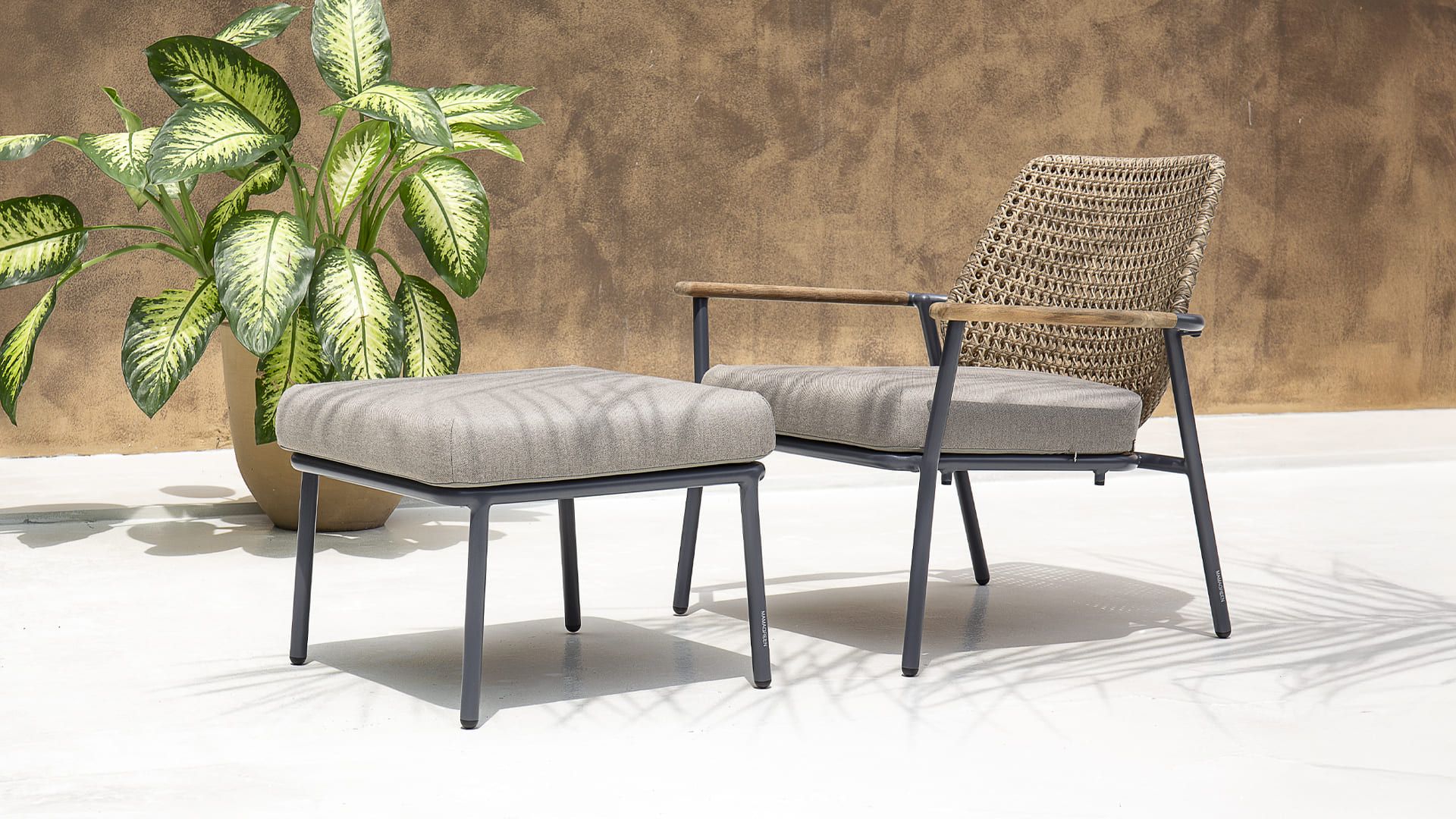 Ткань сад стул с подлокотниками MAMAGREEN Clara ARCH-00075688 - Вид №1