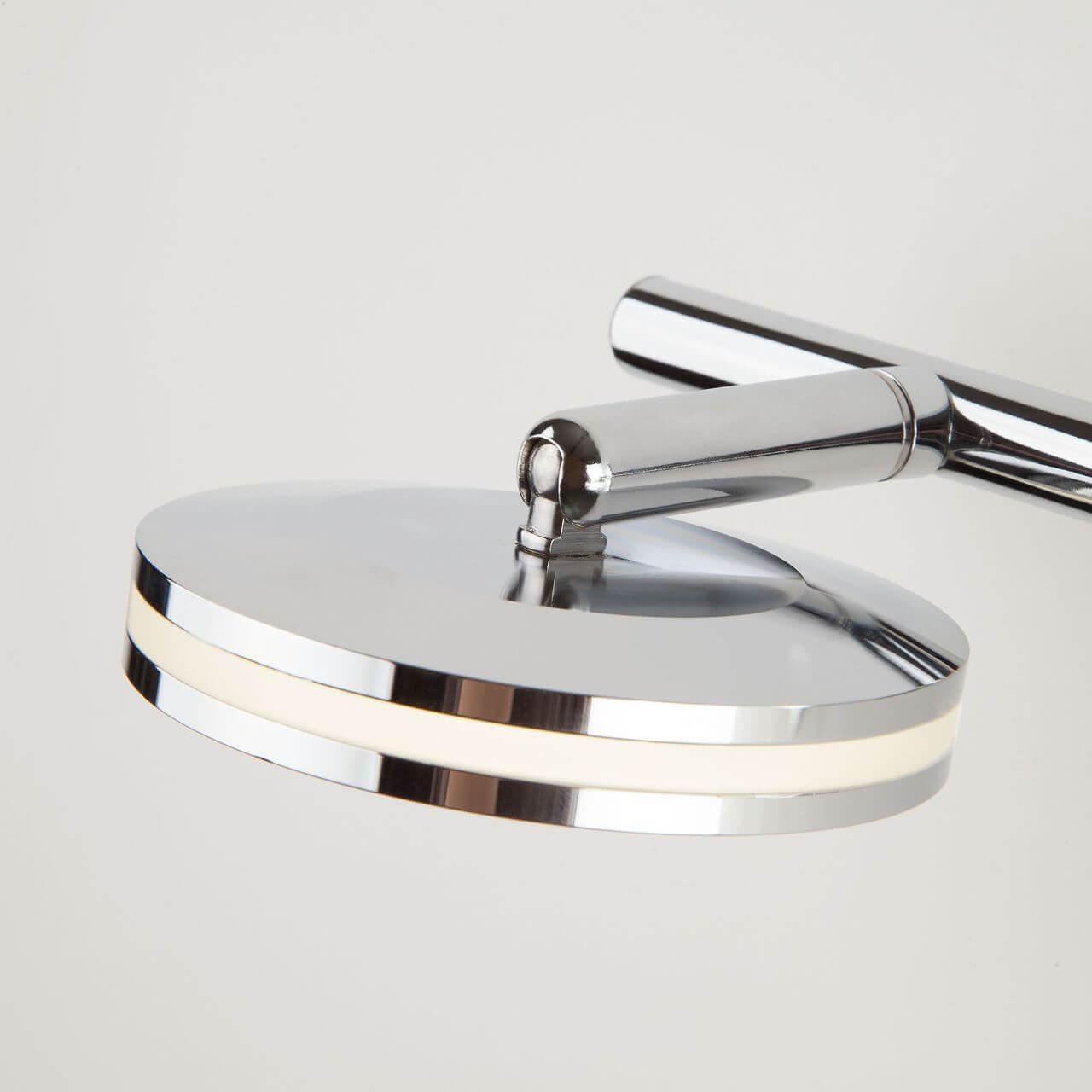 Спот настенный светодиодный на 3 лампы хром Rоund 20002/3 EUROSVET RОUND 00-3924325 Хром  - Вид №1