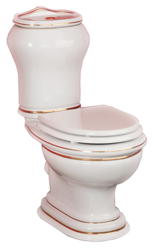 ML.MLD-25.702.D1/ML.MLD-25.748.D1/ML.OLV-29.012/ML.OLV-29.015/ML.OLV-29.014.BR Напольный унитаз моноблок Migliore Milady