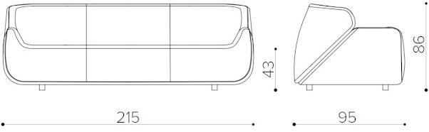 True Design 3-х местный диван Aladdin sun-id-1516007 - Вид №6