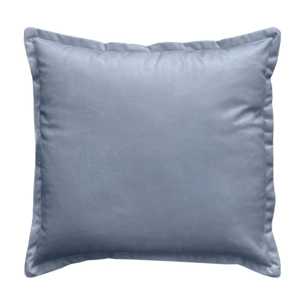 Перея Декоративная подушка 45x45 см бархатная синяя 89426328 Santreyd STLM-1584818