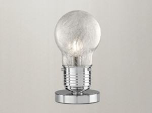 Стеклянная светодиодная настольная лампа