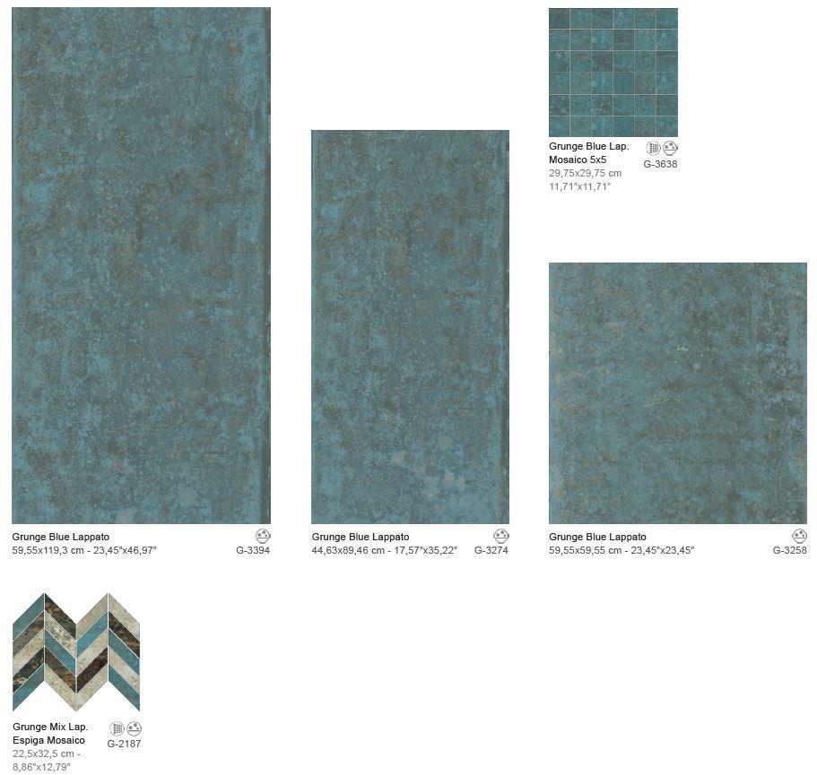 Aparici Настенная / напольная плитка из керамогранита с эффектом металла Grunge sun-id-1384227 - Вид №3