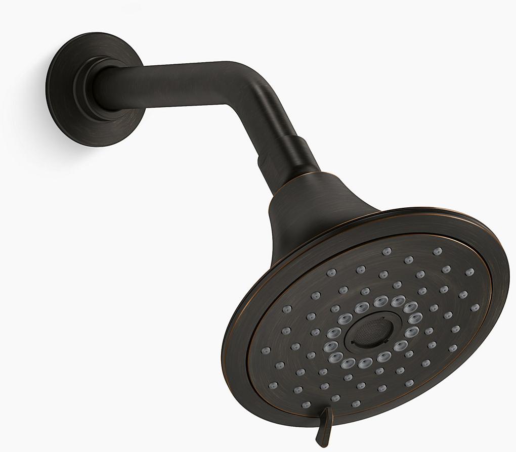 KOHLER Многофункциональная насадка для душа Forté 1,75 галлона в минуту с технологией всасывания воздуха Katalyst K-22169-G-2BZ 