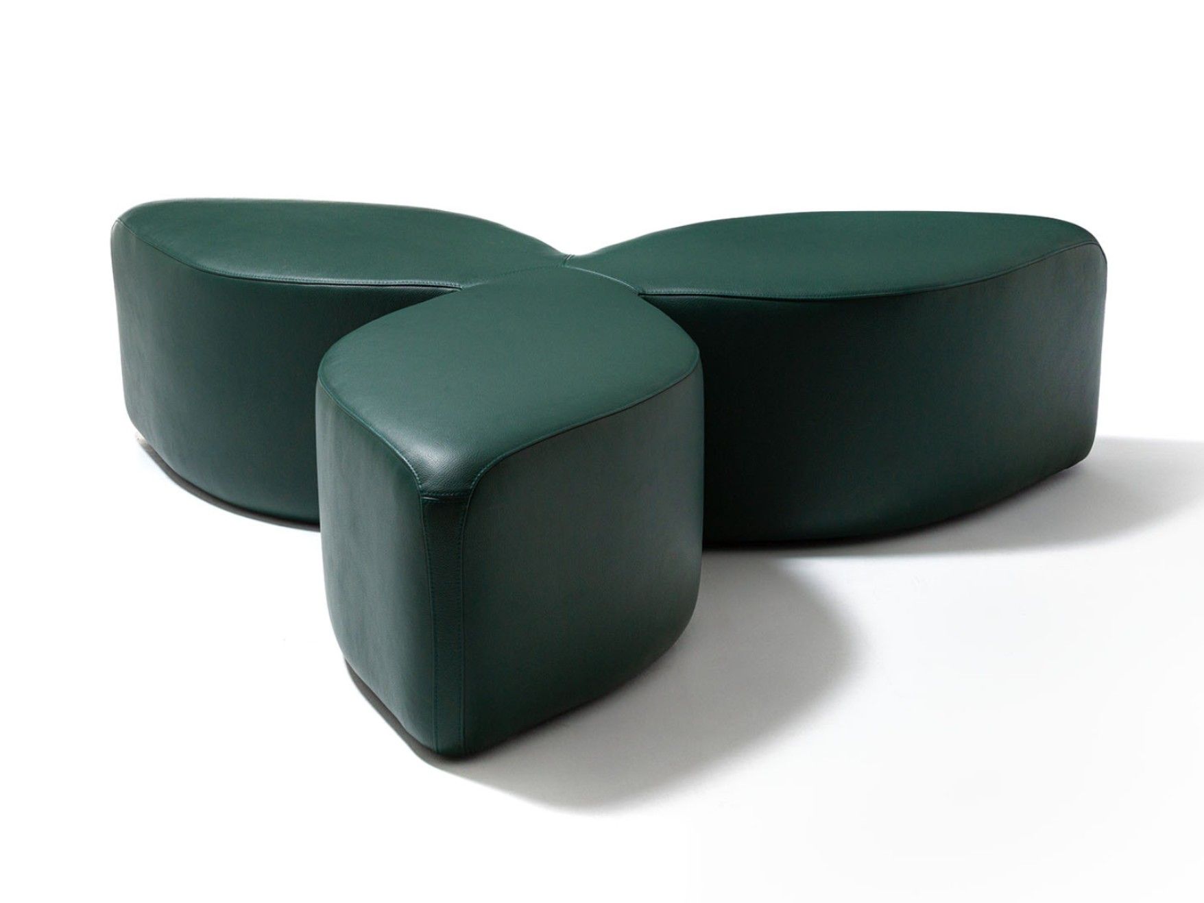 Кожаный пуф La Cividina ARCH-00009370