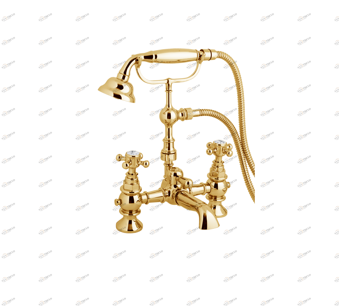 Gentry Home Центр смесителя для раковины до центра два отверстия под смеситель мм Antique Темное золото GH101661