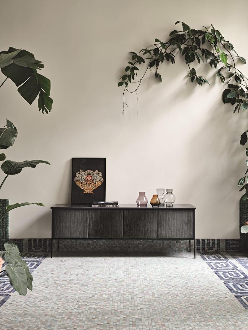 Midj Буфет деревянный с распашными дверцами и керамической столешницей Lea sun-id-1478357 - Вид №4