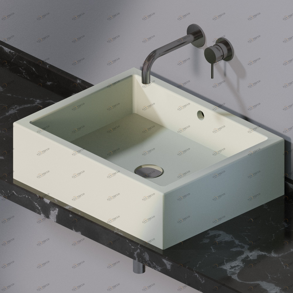 L259130 Накладная раковина на столешницу  прямоугольная A. e T. Italia Bold AeT ITALIA