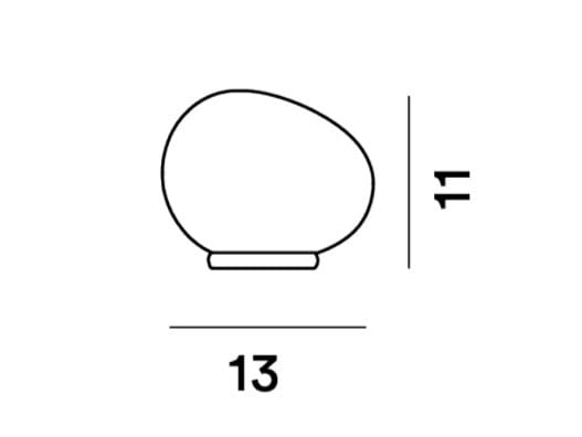 Настольная лампа из дутого стекла Foscarini Gregg ARCH-00124197 - Вид №10