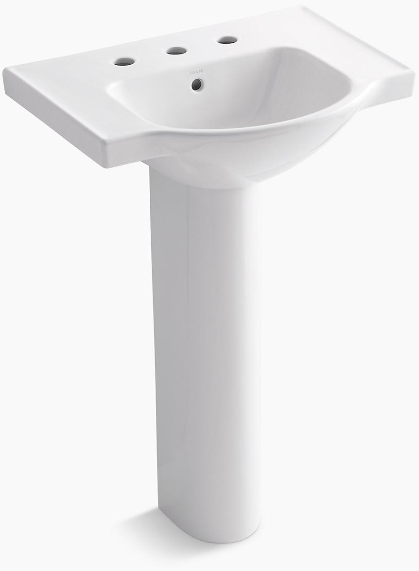 K-5266-8-47 Напольная раковина стоящая прямоугольная Kohler  - Вид №1