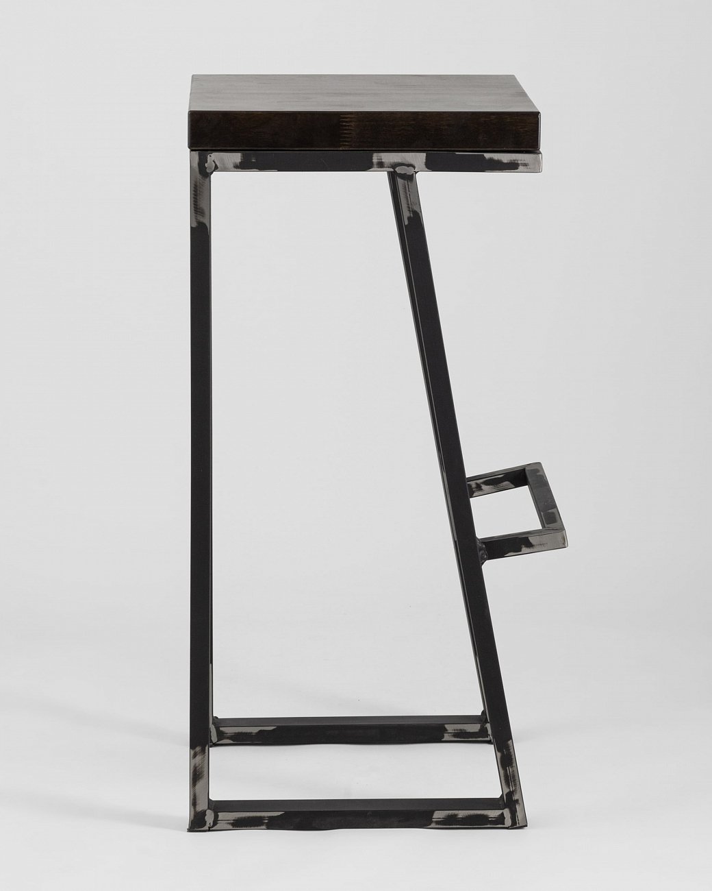 Полубарный стул коричневый с деревянным сиденьем "Терракс" STOOL GROUP  00-3945994 Коричневый  - Вид №3