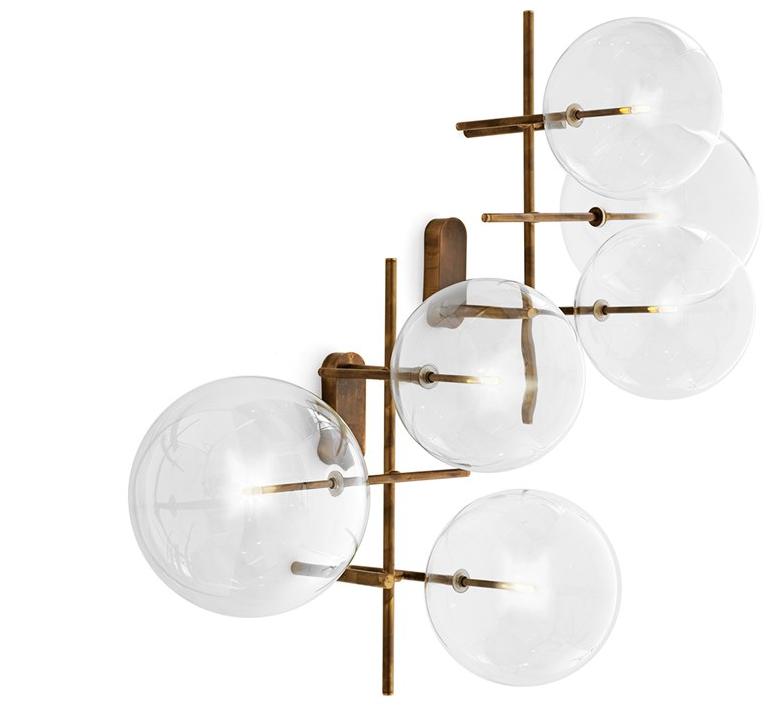 Gallotti&Radice Настенный светильник Crystal led Bolle sun-id-1463999 - Вид №2
