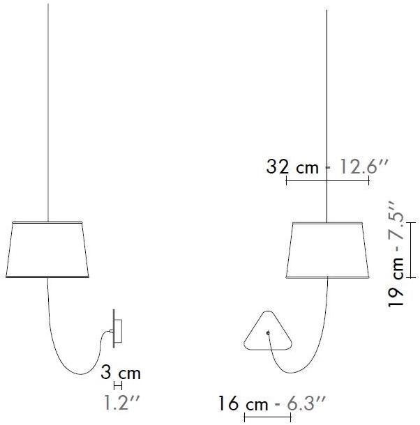 designheure Настенный светильник Nuage Asmnjo - Вид №3