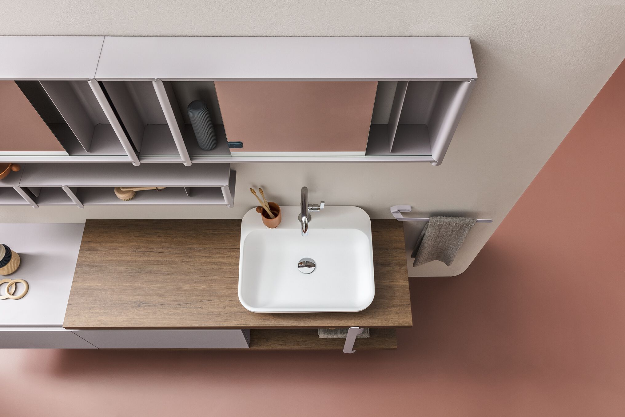 Подвесной умывальник с ящиками ARBLU Тюльпан ARCH-00048149 - Вид №12