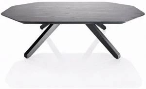 ALMA DESIGN Низкий журнальный столик из фанерованной древесины X table