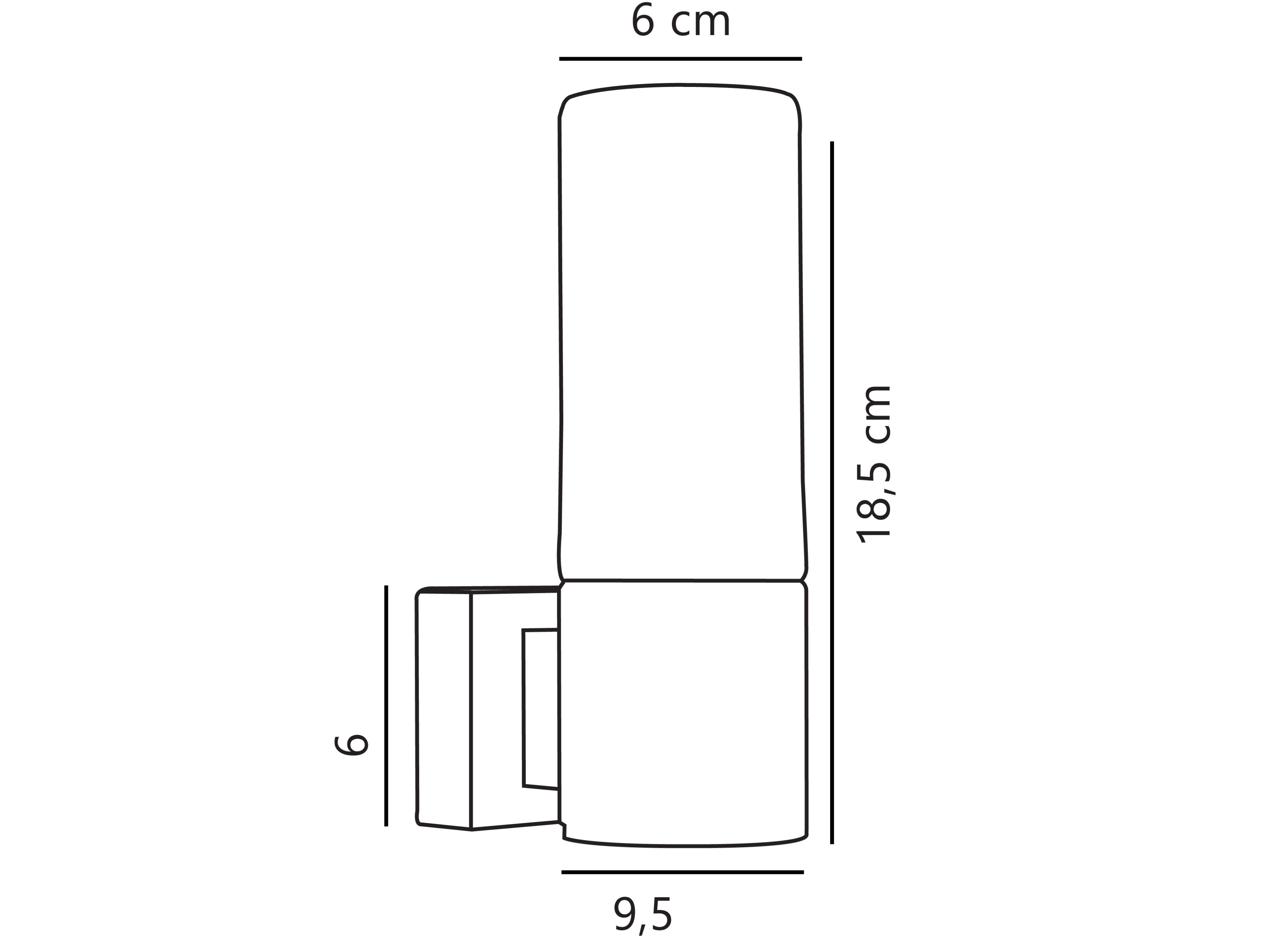 Стеклянный и металлический настенный светильник Nordlux Tangens ARCH-00041613 - Вид №2